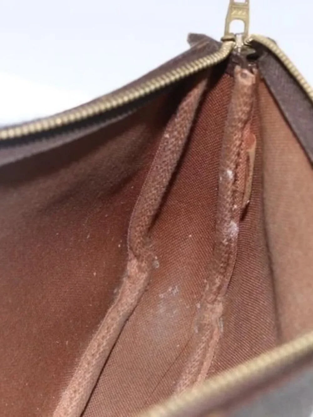 LOUIS VUITTON Monogram Pochette Accessoires Pouch M51980 LV Auth 169819